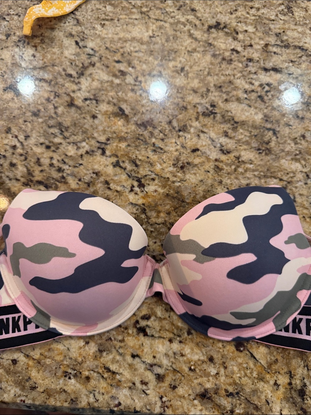 Victoria's Secret Pink Camouflage Push-Up Bra